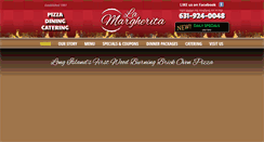 Desktop Screenshot of lamargheritapizza.com